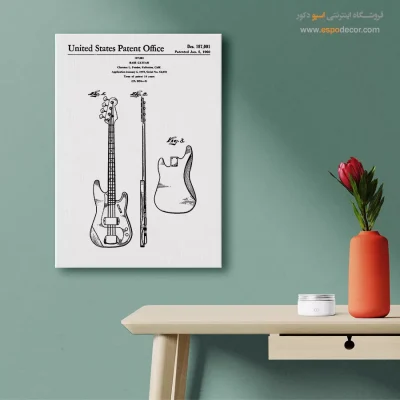 جادوی مکانیک – تابلو طرح اختراعات - تابلو سفارشی برای منزل - اسپو دکور