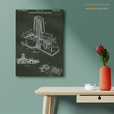 تجسم خلاقیت علمی – تابلو طرح اختراعات - تابلو فنی با اصالت - اسپو دکور