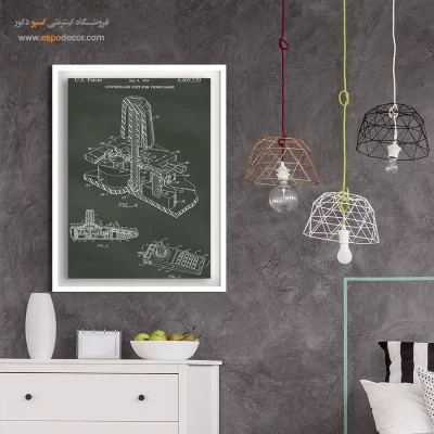 تجسم خلاقیت علمی – تابلو طرح اختراعات - تابلو فنی با اصالت - اسپو دکور