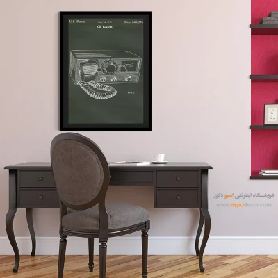 نقاشی‌های مکانیکی – تابلو طرح اختراعات - کیفیت مرغوب تابلو - اسپو دکور