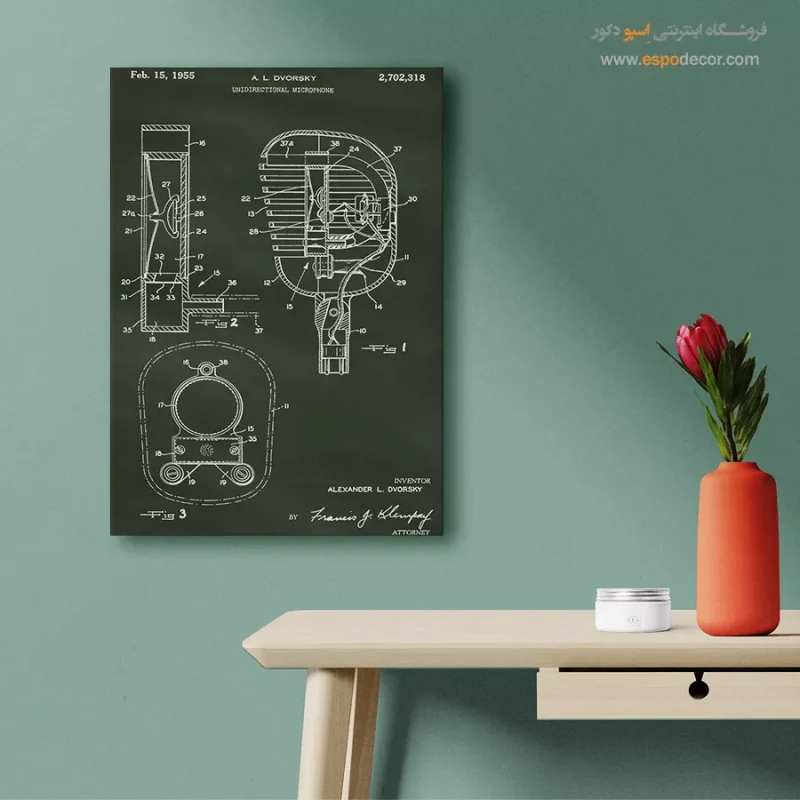 تابلو طراحی اختراع کلاسیک