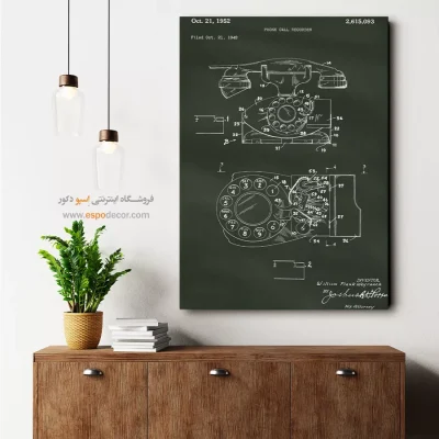 تابلو طراحی اختراع کلاسیک و خاص