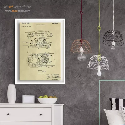 ماشین‌های ماندگار – تابلو طرح اختراعات - تابلو طراحی اختراع با طرح علمی - اسپو دکور
