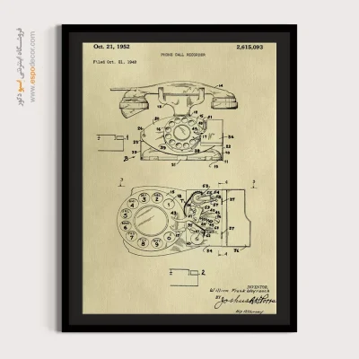 ماشین‌های ماندگار – تابلو طرح اختراعات - تابلو طراحی اختراع با طرح علمی - اسپو دکور