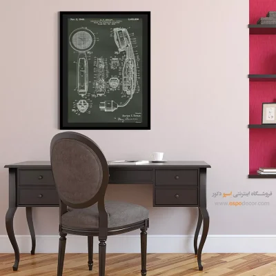 پیشگامان مهندسی – تابلو طرح اختراعات - تابلو طراحی اختراع با طرح قدیمی - اسپو دکور