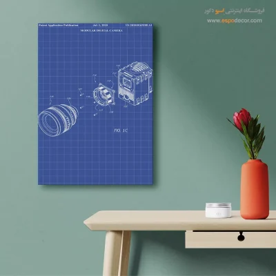 تابلو طراحی اختراع رنگی