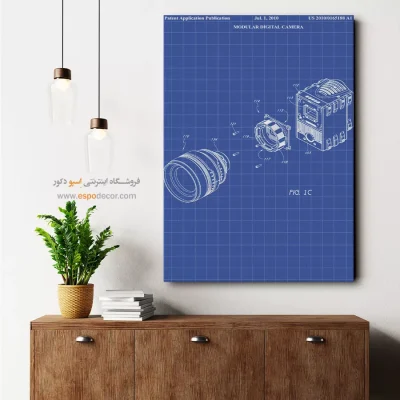 تابلو طراحی اختراع رنگی