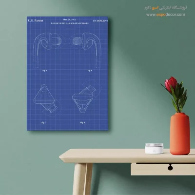 خلاقیت مکانیکی – تابلو طرح اختراعات - تابلو دیواری طراحی اختراع خاص - اسپو دکور