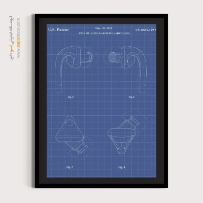 خلاقیت مکانیکی – تابلو طرح اختراعات - تابلو دیواری طراحی اختراع خاص - اسپو دکور