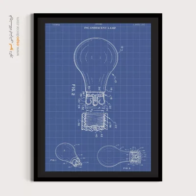 خطوط جادوی مکانیک – تابلو طرح اختراعات - راهنمای خرید تابلو طراحی اختراع - اسپو دکور