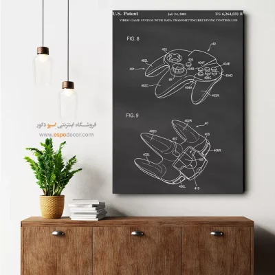 تابلو طراحی اختراع دیواری شیک