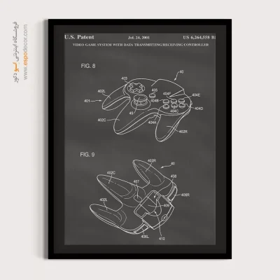 تابلو طراحی اختراع دیواری شیک