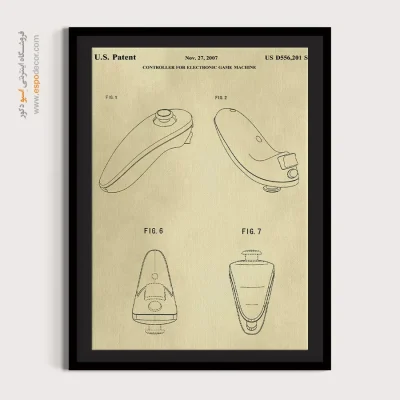 چشماندازهای علمی – تابلو طرح اختراعات - سند رسمی اختراع - اسپو دکور