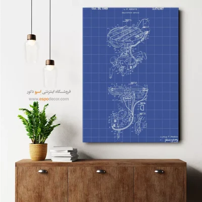 نمایش خلاقیت – تابلو طرح اختراعات - خرید هدیه تولد - اسپو دکور