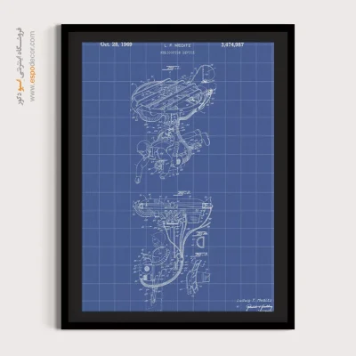 نمایش خلاقیت – تابلو طرح اختراعات - خرید هدیه تولد - اسپو دکور