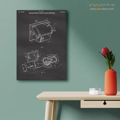اختراعات – تابلو طرح اختراعات - خرید کادوی ماندگار - اسپو دکور