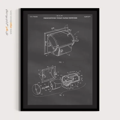 اختراعات – تابلو طرح اختراعات - خرید کادوی ماندگار - اسپو دکور