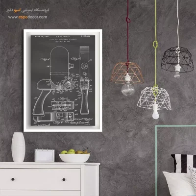 از هوش تا الهام – تابلو طرح اختراعات - چاپ طراحی اختراع - اسپو دکور