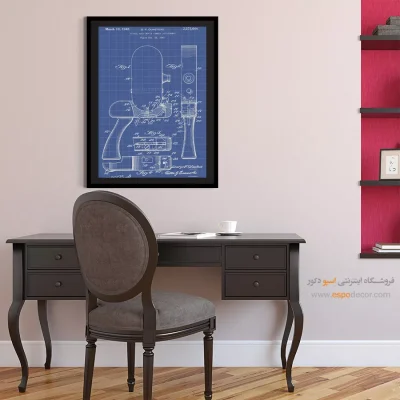 تفکر هنری – تابلو طرح اختراعات - تابلو با کیفیت - اسپو دکور