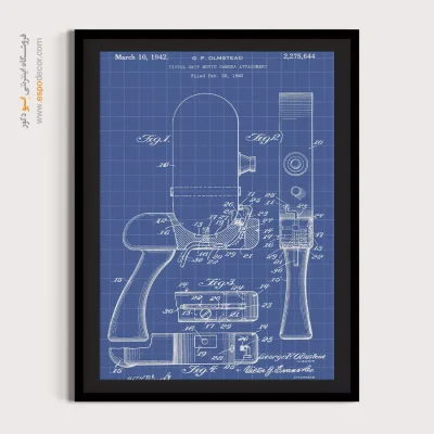 تفکر هنری – تابلو طرح اختراعات - تابلو با کیفیت - اسپو دکور