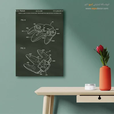 چشم‌انداز‌های نبوغ – تابلو طرح اختراعات - خرید تابلو با چاپ حرفه‌ای - اسپو دکور