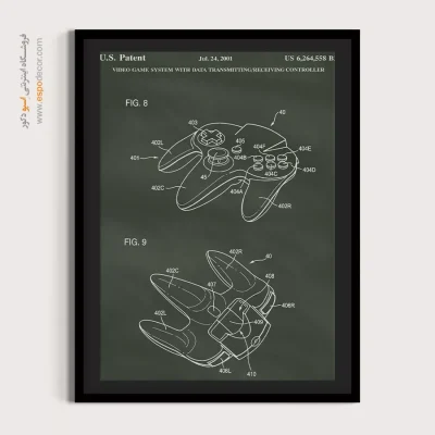 چشم‌انداز‌های نبوغ – تابلو طرح اختراعات - خرید تابلو با چاپ حرفه‌ای - اسپو دکور