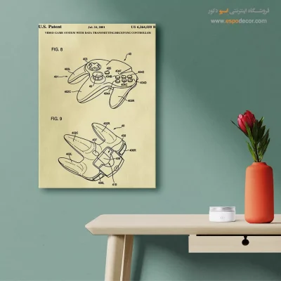 دانش تا خلاقیت – تابلو طرح اختراعات - خرید تابلو با طراحی دیجیتال - اسپو دکور