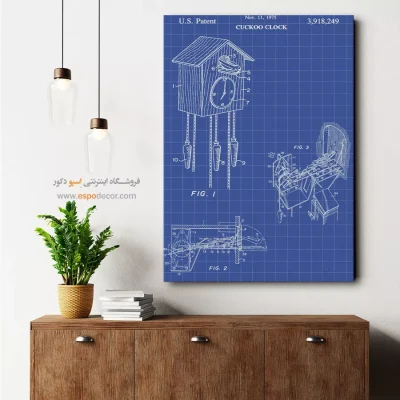 نور – تابلو طرح اختراعات - قیمت تابلو طراحی اختراع برای دکوراسیون داخلی - اسپو دکور