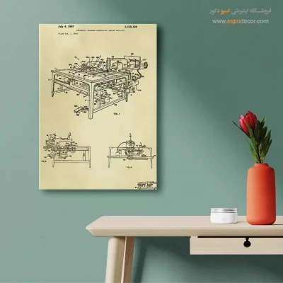 آغازین – تابلو طرح اختراعات - قیمت تابلو مهندسی - اسپو دکور