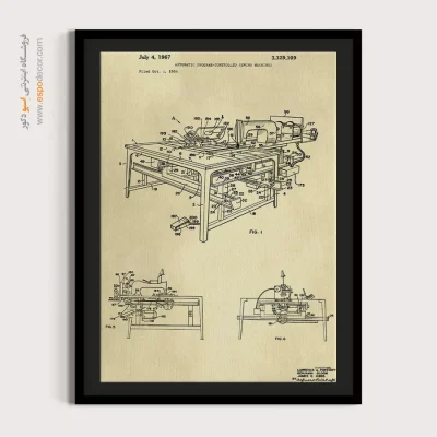 آغازین – تابلو طرح اختراعات - قیمت تابلو مهندسی - اسپو دکور