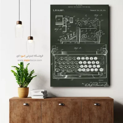 خرید تابلو اختراع تلفن