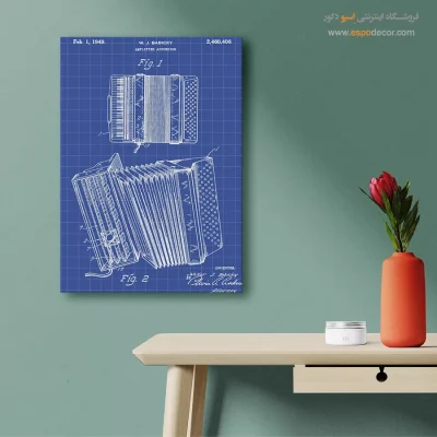 خرید تابلو بوم اختراع برای دکور منزل