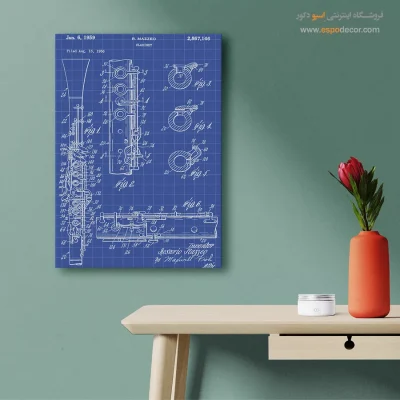 الهام روشن خلاق – تابلو طرح اختراعات - خرید عمده تابلو طراحی اختراع برای اتاق کار - اسپو دکور