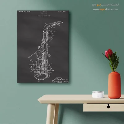 نبوغ پنهان پنهان – تابلو طرح اختراعات - فروش تابلو صنعتی برای اتاق کار - اسپو دکور