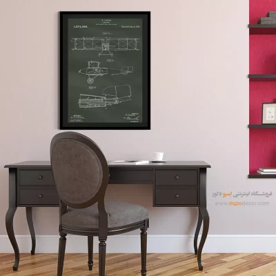 الهام روشن نوین – تابلو طرح اختراعات - خرید آنلاین تابلو اختراعات برای اتاق کار - اسپو دکور