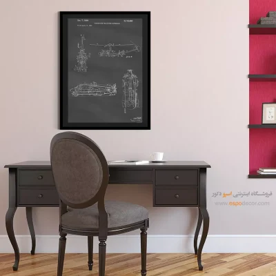 ایده ناب برنزی – تابلو طرح اختراعات - خرید اینترنتی تابلو طراحی اختراع برای دیوار اتاق - اسپو دکور