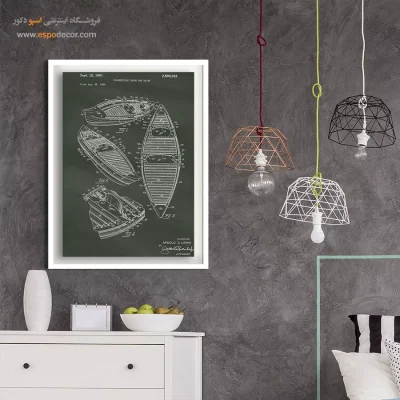 مرکز خرید تابلو اختراعات برای دیوار اتاق