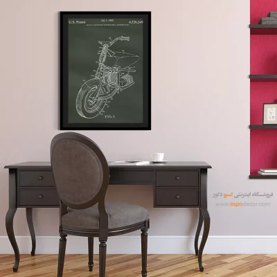 خلق نو – تابلو طرح اختراعات - قیمت تابلو اختراعات فنی برای محل کار - اسپو دکور