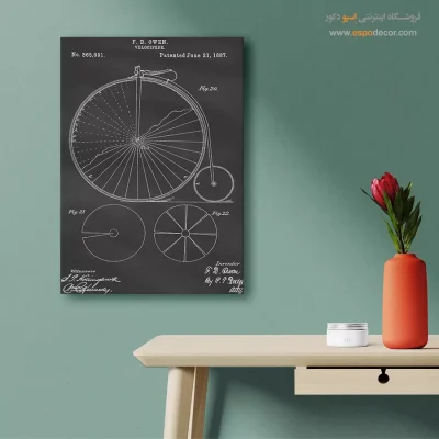 تپش – تابلو طرح اختراعات - خرید تابلو پتنت برای مهندسین - اسپو دکور