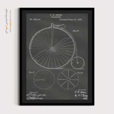 تپش – تابلو طرح اختراعات - خرید تابلو پتنت برای مهندسین - اسپو دکور
