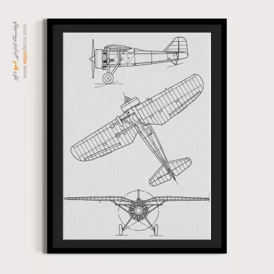 ذهن برتر آینده‌نگر – تابلو طرح اختراعات - مرکز خرید تابلو علمی برای دکور منزل - اسپو دکور