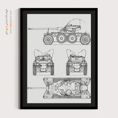 ایده – تابلو طرح اختراعات - خرید اینترنتی تابلو اختراعات نوین برای دیوار اتاق - اسپو دکور