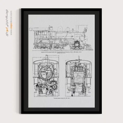 رویای نو خاص – تابلو طرح اختراعات - قیمت تابلو طراحی اختراع برای دکور منزل - اسپو دکور