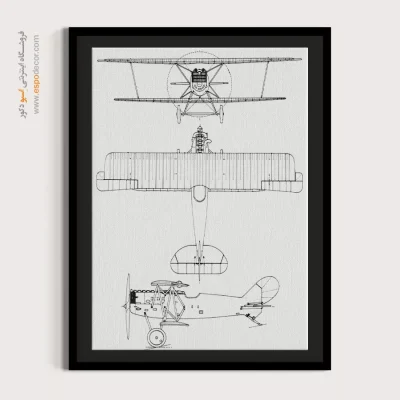 چشمانداز نو متفاوت – تابلو طرح اختراعات - سفارش تابلو پتنت برای محل کار - اسپو دکور