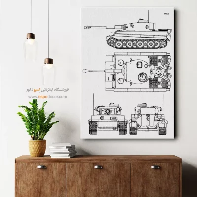 راز دانش متفاوت – تابلو طرح اختراعات - خرید آنلاین تابلو مهندسی برای دکوراسیون داخلی - اسپو دکور