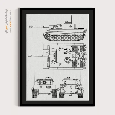 راز دانش متفاوت – تابلو طرح اختراعات - خرید آنلاین تابلو مهندسی برای دکوراسیون داخلی - اسپو دکور