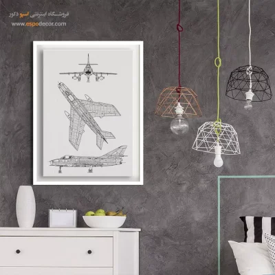 خط خلاقیت آینده‌نگر – تابلو طرح اختراعات - سفارش تابلو مهندسی برای مهندسین - اسپو دکور