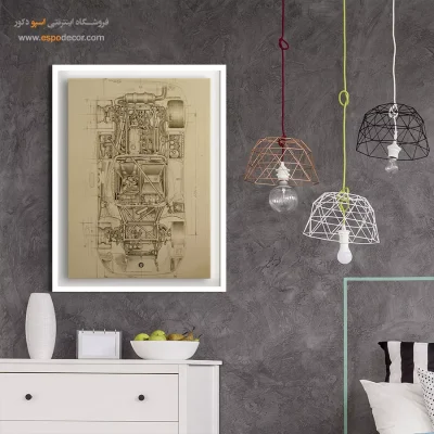 نبوغ پنهان طلایی – تابلو طرح اختراعات - سفارش تابلو علمی برای محل کار - اسپو دکور