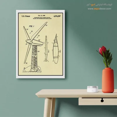 خط خلاقیت نقره‌ای – تابلو طرح اختراعات - فروش تابلو مهندسی برای اتاق کار - اسپو دکور