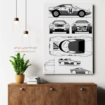 خلق نو ابداعی – تابلو طرح اختراعات - مرکز خرید تابلو مهندسی برای محل کار - اسپو دکور